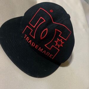 DC Logo Black Cap with Flexfit band